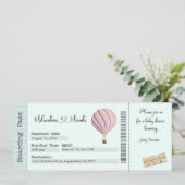 Einladung der Babydusche, Erlebnis erwartet (Stehend Vorderseite)