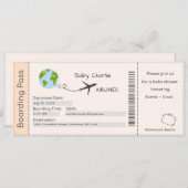 Einladung der Babydusche, Erlebnisangebote, Reisen (Vorne/Hinten)