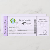 Einladung der Babydusche, Erlebnisangebote, Reisen (Vorne/Hinten)