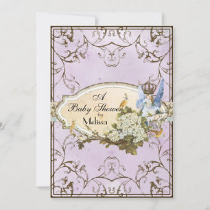 Einladung der Babydusche - verzauberte Prinzessin