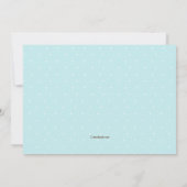 Einladung der Babydusche von Zwin Boys (Rückseite)