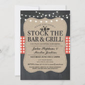 Einladung der Bar & Grill-Gruppe (Vorderseite)