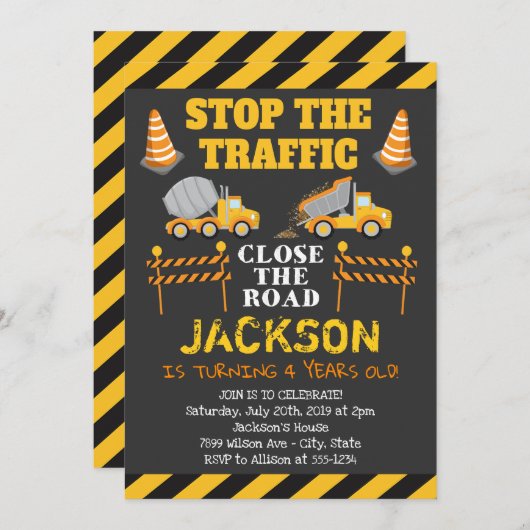 Einladung der Bauherrschaft (Vorne/Hinten)