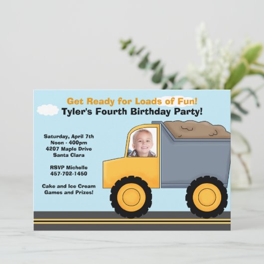 Einladung der Bauherrschaft (Stehend Vorderseite)