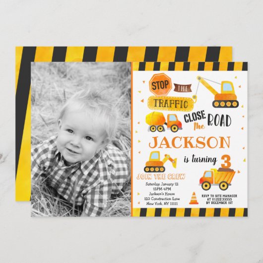 Einladung der Bauherrschaft (Vorne/Hinten)