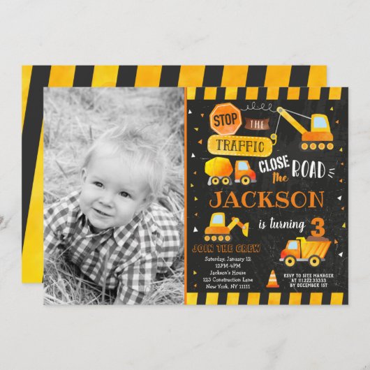 Einladung der Bauherrschaft (Vorne/Hinten)