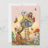 Einladung der bezaubernden Herbstdusche (Rückseite)