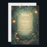 Einladung der bezaubernden Waldschlangenblüte<br><div class="desc">Lade deine Gäste zu einem Zauberfest mit dieser verzauberten Forest Lantern Hochzeitseinladung ein. Umgeben von dem zauberhaften Waldzauber bietet dieses Design einen leuchtenden Weg, der von Laternen, leuchtenden Pilzen, Wildblumen und glänzenden Märchenlichtern gesäumt ist. Das sanft beleuchtete Zentrum schafft einen traumhaften Mittelpunkt für Ihre Hochzeitsdetails, während die umliegende Waldszene das...</div>