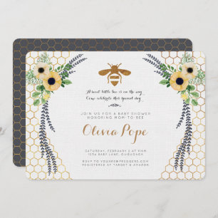 Einladung der BienenBaby-Dusche