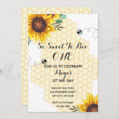 Einladung der Bienenblume zum ersten Bienentag (Vorne/Hinten)