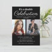 Einladung der Black Joint Birthday Party (Stehend Vorderseite)