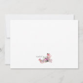 Einladung der Blume (Rückseite)