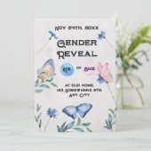 Einladung der Blumenschmetterlinge (Stehend Vorderseite)