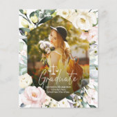 Einladung der Boho Foto Law School Graduation Part (Vorderseite)