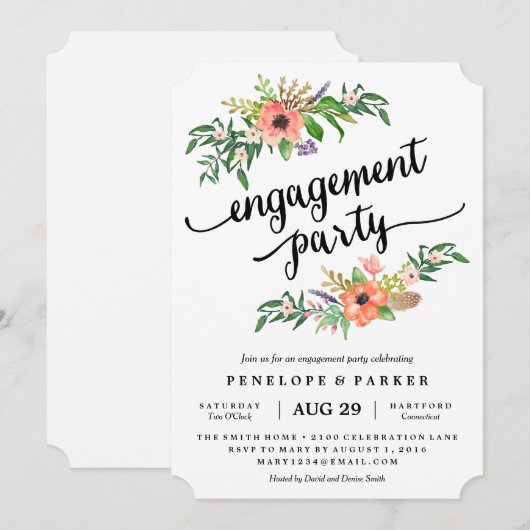 Einladung der boho-Gruppe (Vorne/Hinten)