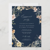 Einladung der boho Wildblume (Vorderseite)