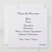 Einladung der Brandabteilung (Rückseite)