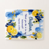 Einladung der Brautjungfrau von Puzzle (Horizontal)