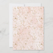 Einladung der Burgunder Blumendusche (Rückseite)