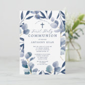 Einladung der Celestial Blue Leaf Boys (Stehend Vorderseite)