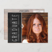 EINLADUNG DER CHALKBOARD-FOTO (Vorne/Hinten)