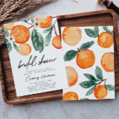 Einladung der Clementine Bridal Dusche