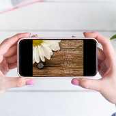 Einladung der Daisy and Barn Wood Graduation Party