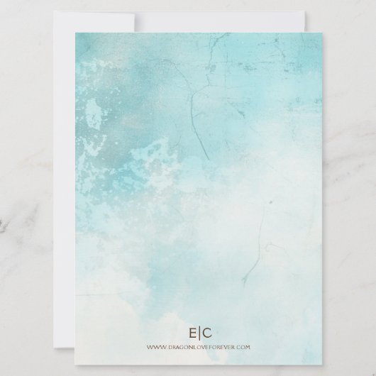 Einladung der Dragon Liebe (Rückseite)