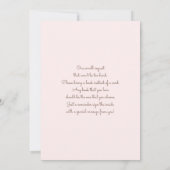 Einladung der Dusche von Holy Cow (Rückseite)