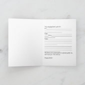 Einladung der Einsatzgruppe in heißen Rosa (Innenseite)