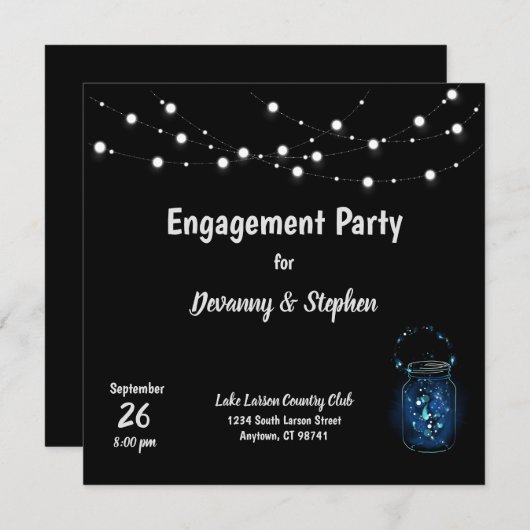 Einladung der Einsatzpartei in der Nacht (Vorne/Hinten)