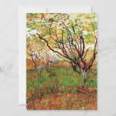 Einladung der Eltern, Orchard in Blossom (Rückseite)