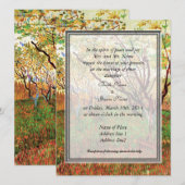 Einladung der Eltern, Orchard in Blossom (Vorne/Hinten)