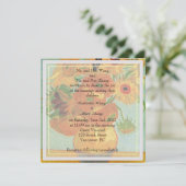 Einladung der Eltern von Braut und Bräutigam (Stehend Vorderseite)