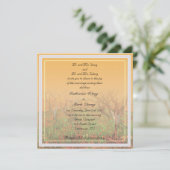 Einladung der Eltern von Braut und Bräutigam, Obst (Stehend Vorderseite)