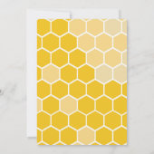 Einladung der Eltern zum Bee Baby Shower per Mail (Rückseite)