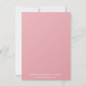 Einladung der ersten Blumengemeinschaft (Rückseite)