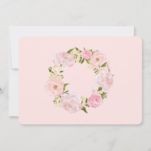 Einladung der ersten Blumengemeinschaft (Rückseite)