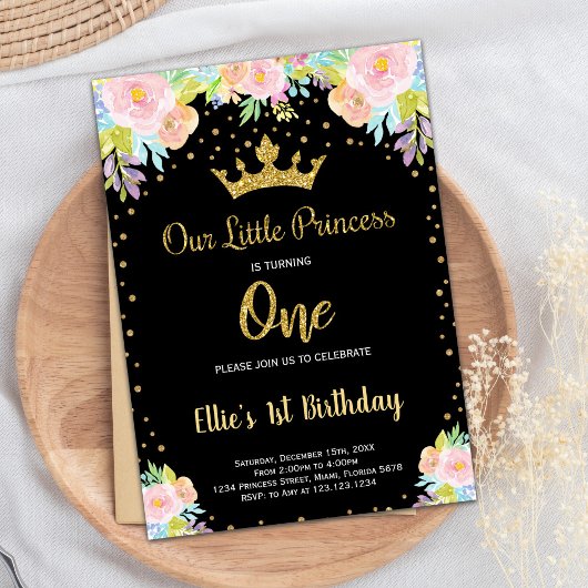 Einladung der ersten Schwarzen Flora Prinzessin zu