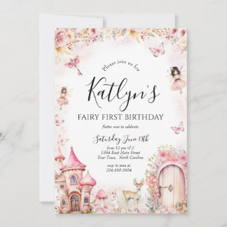 Einladung der Fairy Birthday, Einladung zum verzau
