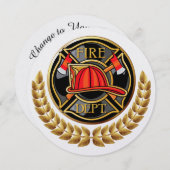 Einladung der Feuerwehr (Vorne/Hinten)