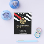 Einladung der Feuerwehr-Ruhestandsabteilung Flyer (Einzeln)