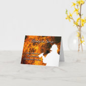 Einladung der Feuerwehrakademie Abschluss (Gelbe Blume)