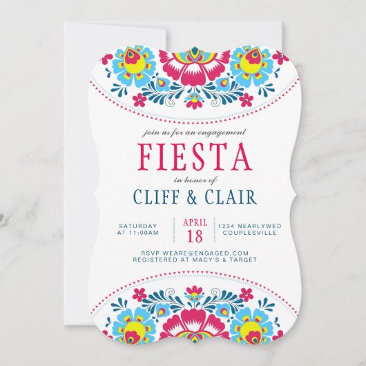 Einladung der Fiesta-Gruppe (Vorderseite)