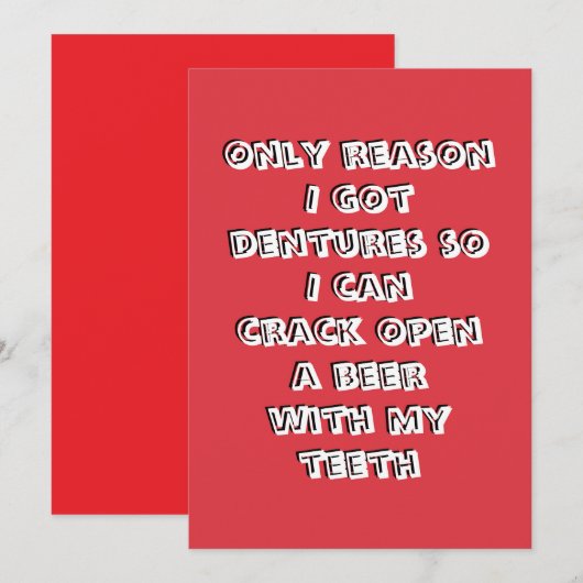 Einladung der Flasche zum Zähnchen (Vorne/Hinten)