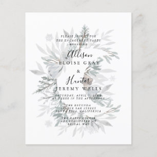 Einladung der "Floral Moon Engagement Party"