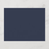 Einladung der Foto Navy Graduation Party (Rückseite)