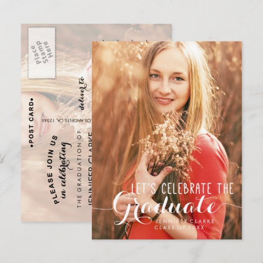 EINLADUNG DER FOTO-SCHULATIONSPARTEI CELEBRATE (Vorne/Hinten)