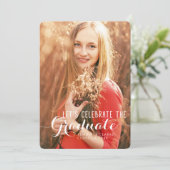 EINLADUNG DER FOTO-SCHULATIONSPARTEI CELEBRATE (Stehend Vorderseite)