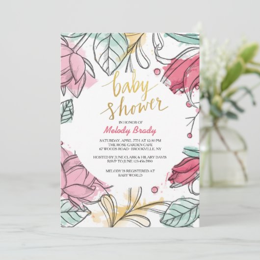 Einladung der Frau (Stehend Vorderseite)